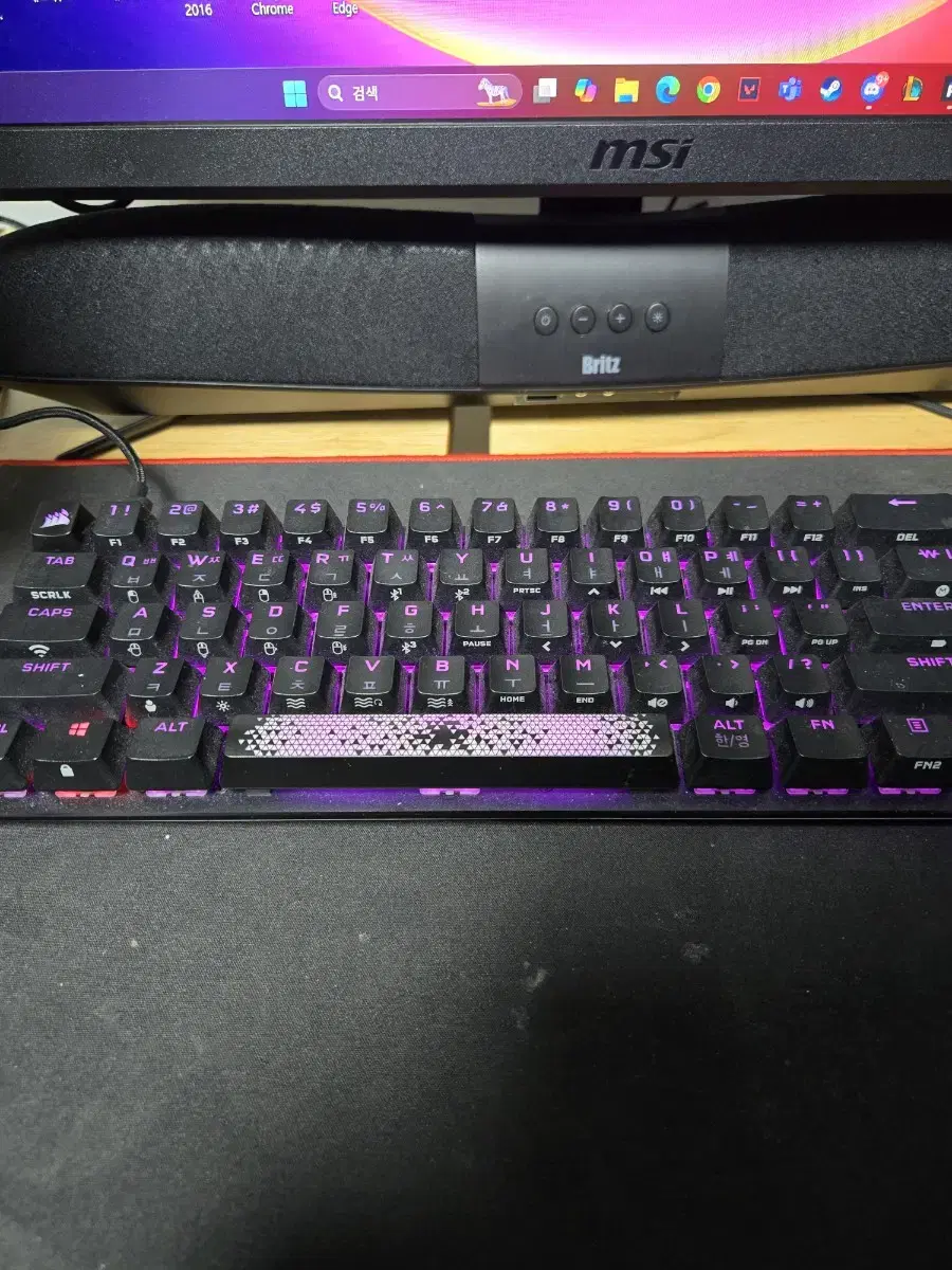 커세어 k70 pro mini 판매합니다